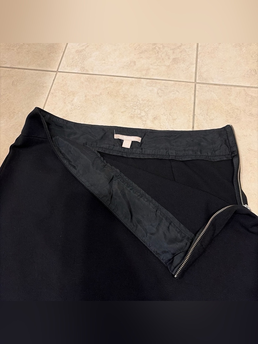 Classic Black Women's A-Line Skirt - Picture 6 of 8